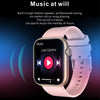 Fitness Tracker Smartwatch mit Anruffunktion, Touchscreen Activity Watch für iPhone und Android, Bluetooth Anruf Gesundheits-Wearable, Digitale Smartwatch