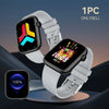 Fitness Tracker Smartwatch mit Anruffunktion, Touchscreen Activity Watch für iPhone und Android, Bluetooth Anruf Gesundheits-Wearable, Digitale Smartwatch
