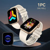 Fitness Tracker Smartwatch mit Anruffunktion, Touchscreen Activity Watch für iPhone und Android, Bluetooth Anruf Gesundheits-Wearable, Digitale Smartwatch