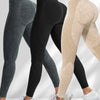Women'S Solid Sports High Stretch Leggings, Ladies Sportswear, Workout Gym Leggings, Fitness Yoga Pants for Women, Plain Leggings