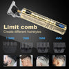 Men'S Professional Electric Razor, Usb-Charged LED Display Screen Portable Hair Clippers Set with 4 Limit Comb Attachments, Barbershop Beard Trimmer Grooming Tool for Precise Trimming, Ideal Men'S Gift Trimmer #GLOBAL PICKS