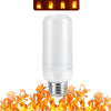 3 Modes+Gravity Sensor 9W 12W E27 E26 E14 B22 Flame Bulb 85-265V LED Flame Effect Fire Light Flickering Emulation Decor LED Lamp