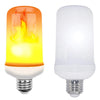 Brand New LED Flame Lamp E27 E14 B22 Fire Effect Flame Bulb 9W 12W Flickering Emulation For Home Decor Christmas Creative Light