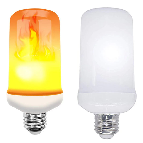 Brand New LED Flame Lamp E27 E14 B22 Fire Effect Flame Bulb 9W 12W Flickering Emulation For Home Decor Christmas Creative Light