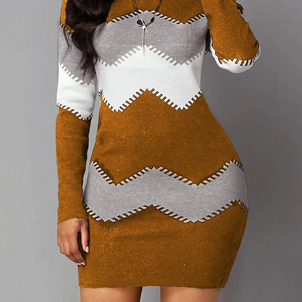 Women Hip Spring Autumn Vintage Strip Befree Dress Large Big Sexy Boho Casual Party Elegant Dresses Plus Sizes