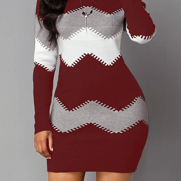 Women Hip Spring Autumn Vintage Strip Befree Dress Large Big Sexy Boho Casual Party Elegant Dresses Plus Sizes