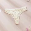 Fashion Cute Print Panties for Women Thongs Cotton Spring Summer Soft Lingeries Sexy Hot Bow Women's Intimates Tangas Mujer