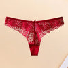 10Pcs Women's Floral Lace Panties Sexy Bow Decor Low Rise Underwear Soft Breathable Panties, Ideal for Daily Wear,  Gym, Parties