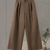 Lace Up Irregular Top Pants Suits Women Elegant V-neck Short Sleeve Belt Slim Tops High Waist Wide Leg Trousers Chic Ladies Sets
