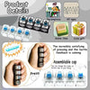 Lighting LED Keyboard Keychain Fidget Toys Clicker Sensory Toy Stress Relief  for Keyboard Keychain Fidget Gadget for Adults toy