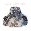 Fashion Solar Fan Hat Rechargeable USB Charging Fisherman Hat UPF 50+ with 2 Solar Fan Bucket Hat Outdoor