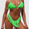 Sexy Bikini Set Women's Separate Tassel Swimsuit Multicolor Hot Sale Of The Season New Arrival Female Fashionable Swimwear from