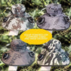 Fashion Solar Fan Hat Rechargeable USB Charging Fisherman Hat UPF 50+ with 2 Solar Fan Bucket Hat Outdoor
