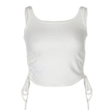 WHITE / L