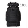 80L/100L  Mountaineering Bag Climb Bag Tactical Backpacks Large Backpack Outdoors Hiking Camping Travel Bags