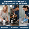 Effortless Electric Grease Scrubber, Rechargeable Cordless Power Cleaning Brush, for Kitchen Sink Tile & Stubborn Stains