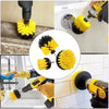 Brush Drill Brush Attachment Power Scrubber Tools For Cleaning Carpet & Leather And Upholstery Soft Cleaning Brush Accessories
