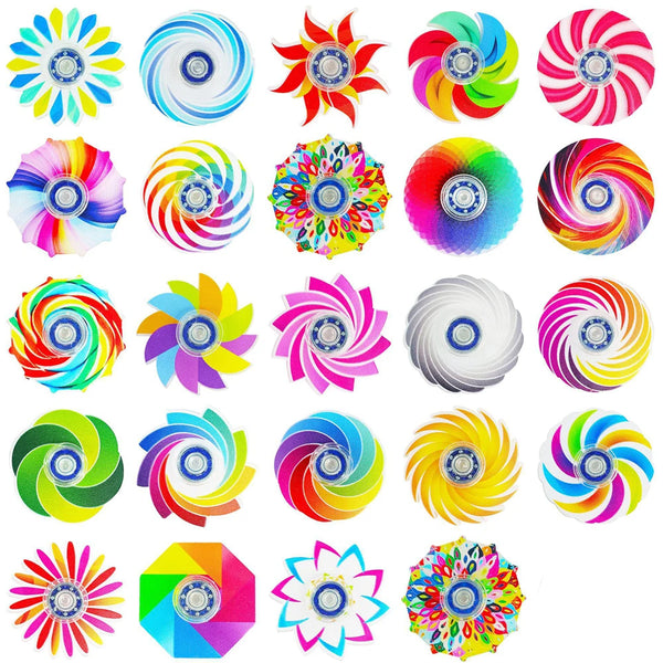 24PCS Mini Fidget Spinners Anxiety Stress Relief Sensory Toys for ADHD Birthday Gifts Party Favors Classroom Prizes Supplies