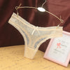 Women Sexy Lace Thong Breathable Women Underwear Cotton Crotch Seamless Panties with Bow Transparent G-string Трусы Женские