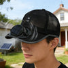USB Charging Solar Fan Hat Breathable Anti UV Baseball Cap Outdoor Cooling Sunscreen Sunshade Headwear for Men Women