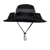 Mens Quick Dry Bucket Hat Large Size Sun Hat with Solar Powered Fan USB Rechargeable for Outdoor Hiking Camping Fishing Activity