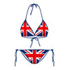 CLOOCL Britain Flag Bikini Sets Fashion England Sexy Swimsuits Beach Pool Vacation Adjustable Lacing Bikini Suits No Chest Pad