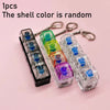 Lighting LED Keyboard Keychain Fidget Toys Clicker Sensory Toy Stress Relief  for Keyboard Keychain Fidget Gadget for Adults toy