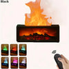 Upgraded 300ml Aroma Diffuser with 7-Color LED Flame Effect, Essential Oil Diffuser & Air Humidifier, Remote & Timer, Fragrance