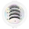 No Glue Needed Magnetic Lashes Reusable Natural Look Magnetic False Eyelashes Set with Tweezer Tool Fluffy Faux Mink Eyelash New