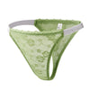 Womens Lace Thongs Sexy Lingerie Breathable Comfortable Plus Size Underwear Elegant Perspective Increase Charm Panties Briefs