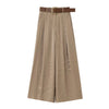 HH Female Summer Sexy Sling Tops Light Brown V-Neck Sleeveless Embroidery Lace-Up Decoration Women's Fashion Short Tops