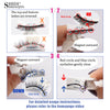 No Glue Needed False Magnetic Eyelashes Set with Tweezers Reusable Magnetic Fake Eyelash Natural Fluffy Faux Mink Lashes Makeup