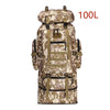 80L/100L  Mountaineering Bag Climb Bag Tactical Backpacks Large Backpack Outdoors Hiking Camping Travel Bags
