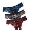 1PCS Lace Thong Women's Tanga Low Waist Sexy Lingeries Transparent Panties Laides T Back Pants Girls Underwear Female Underpants