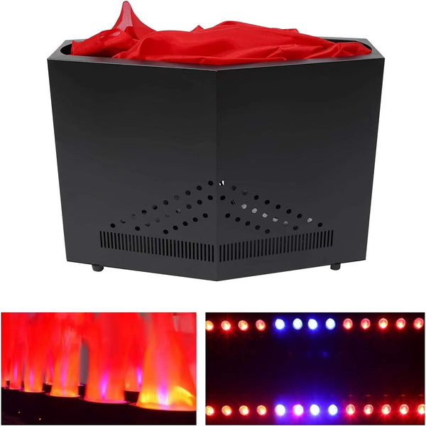 2026 Stage LED Fire Flame Lamp Artificial Silk Cloth Electronic Fire Pot for Outdoor Bonfire Party Opening Ceremony Fire Effect