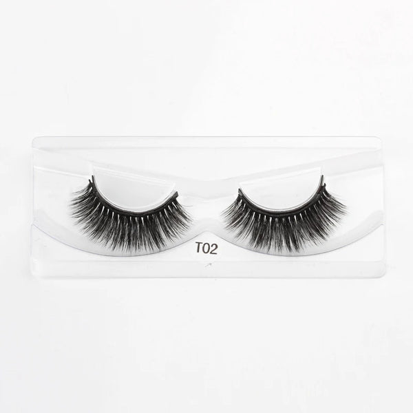 1/3/4 Pairs Magnetic Eyelashes Kit Waterproof Liquid Eyeliner Tweezers Soft Faux Cils Fluffy False Eyelashes Makeup Set Tool Hot