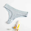 Women Sexy Thong Women Tanga Low Waist Underwear Girls Brief Breath T-back Cotton Panties Female Solid Color Underpant Ladies