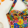 Vigoashely 2026 Sexy Tied Halter Bikini Set High Cut Push UP Swimsuit Women Print Backless Swimwear Biquinis Beach Bathing Suit