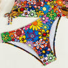 Vigoashely 2026 Sexy Tied Halter Bikini Set High Cut Push UP Swimsuit Women Print Backless Swimwear Biquinis Beach Bathing Suit
