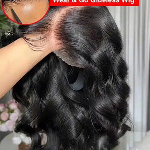 40 42 Inch 250% Wear And Go Glueless Wigs Body Wave Human Hair Wigs 13x4 13X6 Wet and Wavy HD Lace Frontal Wigs For Women