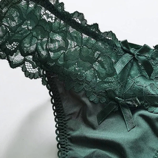 Women Sexy Lace Panties Low-Waist Briefs Thong Female Summer Underwear G String Breathable Lingerie Embroidery Intimates