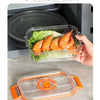 Vacuum Fresh-keeping Box Refrigerator Sealed Canister Microwavable Transparent Food Storage Container Kitchen Organizer Bento