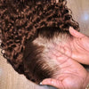 34 30 Inch Chocolate Brown Deep Wave Lace Front Wigs Human Hair #4 Colored 13x4 Hd Curly Lace Frontal Wigs Pre Plucked