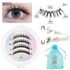 No Glue Needed Magnetic Lashes Reusable Natural Look Magnetic False Eyelashes Set with Tweezer Tool Fluffy Faux Mink Eyelash New