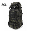 80L/100L  Mountaineering Bag Climb Bag Tactical Backpacks Large Backpack Outdoors Hiking Camping Travel Bags