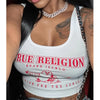 Sexy Graphic T Shirts Fashion Top Printed Sweatshirts Streetswear 2024 Summer Clothes Women Y2K Cropped Tank Tops Tees
