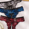 1PCS Lace Thong Women's Tanga Low Waist Sexy Lingeries Transparent Panties Laides T Back Pants Girls Underwear Female Underpants