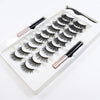 10Pairs Magnet False Eyelashes Reusable Magnetic Eyelashes With Eyeliner and Tweezers Natural Look Fake Eyelashes