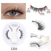 No Glue Needed Magnetic Lashes Reusable Natural Look Magnetic False Eyelashes Set with Tweezer Tool Fluffy Faux Mink Eyelash New