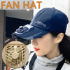 Cap with Fan Summer USB Charging Cooling Fan Baseball Cap Outdoor Golf Sunscreen 2 Speed Adjustable Peaked Hat Hiking Cap Amagi